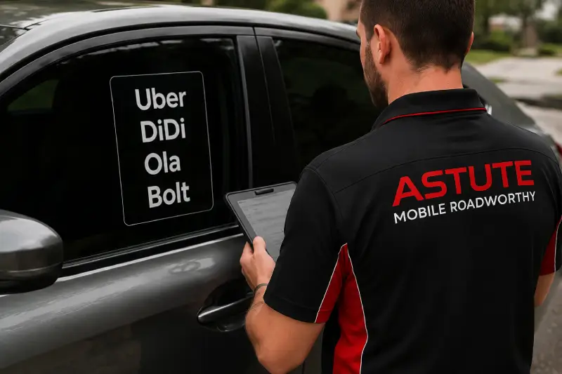 COI Inspections for Rideshares — Astute mobile inspection